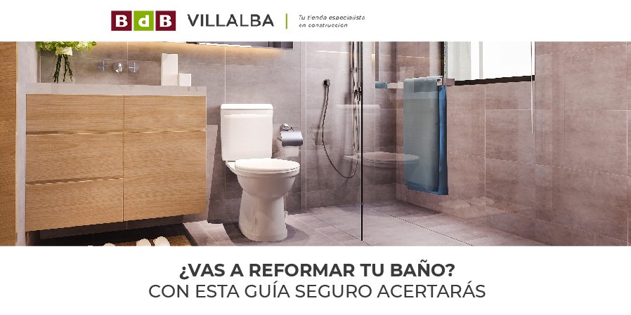 Comparativa de azulejos cerámicos, porcelánicos y vinilo en reforma de baño
